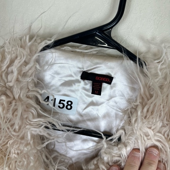 Bongo vest med pre owned no flaws p2 p 17 length 25 faux fur - Picture 4 of 5